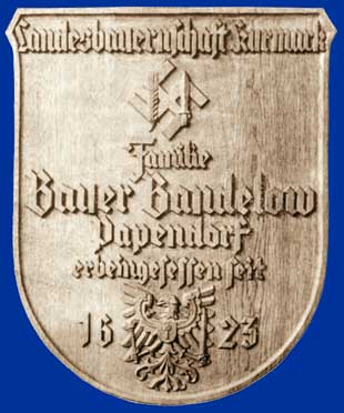 Erbeingesessen seit 1623