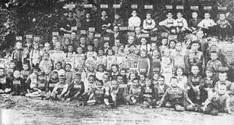Papendorfer Schulkinder 1934
